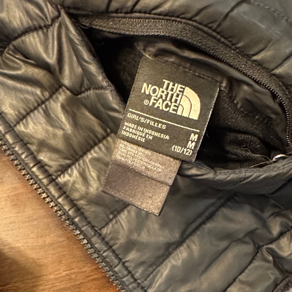 The North Face Kids Charcoal Puffer Jacket - Picture 5 of 5